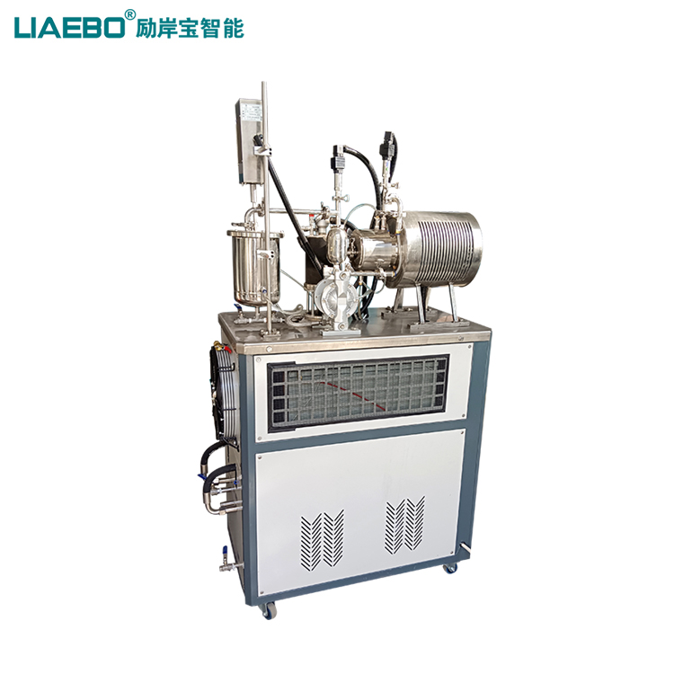 1L小型實(shí)驗(yàn)室陶瓷納米砂磨機(jī)成套系統(tǒng)