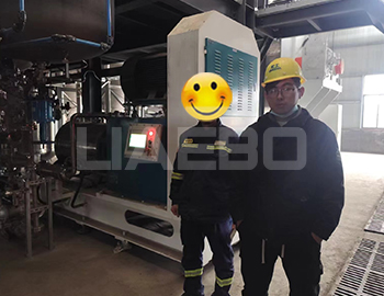 江西某實業(yè)有限公司300L砂磨機調(diào)試成功